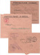 ALGERIE -1939 A 1956 - Lot De 5 Enveloppes- Sans Cor.-Franchise Militaire -administrations ( ORAN ) - Andere & Zonder Classificatie