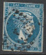 Grece N° 0021b Tête De Mercure Bleu 20 L Chiffre 20 Au Verso - Used Stamps