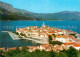 72840483 Korcula Panorama Altstadt Meerblick Berge  - Croatia