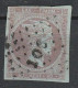 Grece N° 0022 Lilas S Azuré 40 L Chiffre 40 Au Verso - Used Stamps