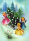 ANGEL CHRISTMAS Holidays Vintage Postcard CPSM #PAG939.GB - Angels