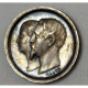 Médaille De Baptême Louis Napoléon Bonaparte 14 Juin 1856 En Argent Par Casqué - Firma's