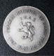 Très Beau Jeton Militaire "Congrès National Du Génie Mai 1966 Lyon" Médaille Argent 800 Poinçonné - Professionals / Firms