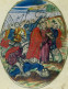 Image Pieuse Gravure Cuivre Gouache / Tempera / Parchemin Signée Michiel Bunel Actif 1601-1615    - STEP196 - Images Religieuses