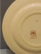 Delcampe - -ANCIENNE ASSIETTE PLATE JULES VIEILLARD Bordeaux Terre De Fer Service Buveurs    E - Bordeaux (FRA)