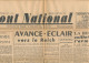 FRONT NATIONAL, Vendredi 1er Septembre 1944, N° 11, La Somme Et La Meuse Franchies, Hongrie, Stand De Tir D'Issy... - Informaciones Generales