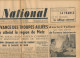 FRONT NATIONAL, Dimanche 3 Septembre 1944, N° 12, Metz, Dieppe, Arras, Sedan, Verdun, Commercy, De Gaulle, F.F.I. - General Issues