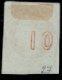 Grece N° 0027 Orange S Azuré 10 L Chiffre 10 Au Verso - Used Stamps