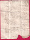 MARQUE MANUSCRIT DE ST QUENTIN AISNE 1694 LENAIN N°1 INDICE 21 POUR REIMS MARNE LETTRE - 1701-1800: Precursors XVIII