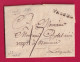 MARQUE VESOUL HAUTE SAONE 1789 LENAIN N°3 POUR BEAUCAIRE GARD LETTRE - 1701-1800: Precursors XVIII