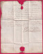 MARQUE 82 BAINS VOSGES 1810 INDICE 10 POUR MASSEVAUX HAUT RHIN LETTRE - 1701-1800: Precursors XVIII