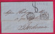 LETTRE DE RIO DE JANEIRO BRESIL BRAZIL 1864 TAXE 8 MARQUE ECHANGE GB 1F60 POUR BORDEAUXLETTRE - Prephilately