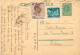 Romania Postal Card 1937 Cluj Royalty Franking Stamps - Romania