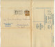 Germany 1937 Folded Zahlkarte & Invoice; Osnabrück - F. Wilhelm Beckmann; 3pf. Hindenburg; Telephone Slogan Cancel - Covers & Documents