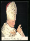 AK Papst Johannes Paul II. Mit Mitra  - Papas