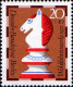 Berlin Poste N** Yv:400/403 Bienfaisance Pièces D'échec (Thème) - Chess
