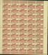 Tunisie 1941 - Colonie Française- Timbres Neufs. Yvert Nr.: 221.Feuille De 50 Avec Coin Date 20/8/41..... (EB) AR-02709 - Nuevos