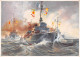 Guerre 1939-45  -  Carte Allemande  -  Militaires, Bateaux, Marine    -  Illustrateur En 1939  - - Guerre 1939-45