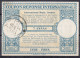 INDES INDIA 1953,  Lo15  7 ANNAS  International Reply Coupon Reponse Antwortschein IRC IAS  O MADRAS 21.01.53 - Non Classificati