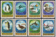 Mongolia 1137-1144,1145,MNH. Antarctic Animal,explorations,1980.Penguins,Whales, - Mongolia