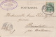 1902 - ALSACE - CONVOYEUR BAHNPOST BASEL LUXEMBURG (IND 7) ZUG 3 SUP ! - CP De OELENBERG => BRUNSTATT - Briefe U. Dokumente