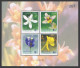 Thailand 2154-2157, 2157a Sheet, MNH. New Year 2005. Flowers. - Tailandia