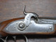 Paire De Pistolets à Percussion D'officier - Belle Fabrication Liégeoise ELG Vers 1840 - TBE - Armas De Colección