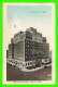 TORONTO, OTARIO - MEDICAL ARTS BUILDING - ANIMATED OLD CARS - TRAVEL IN 1952 - PUB. BY VALENTINE-BLACK CO LTD - - Toronto