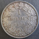 Allemagne. Wurtemberg 1 Gulden 1838 Wilhelm I , En Argent , KM# 574 - Taler Et Doppeltaler