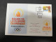 15-5-2024 (5 Z 12) Paris Olympic Games 2024 - Torch Relay In France (with OZ Stamp) - Eté 2024 : Paris