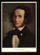 Künstler-AK F. Mendelssohn-Bartholdy, Portrait Des Komponisten  - Künstler