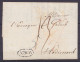 Lettre-circulaire Datée 2 Janvier 1821 De VIENNE (Autriche) Pour HODIMONT - Marque Ovale "WIEN" - Ports Divers (au Dos:  - 1815-1830 (Hollandse Tijd)