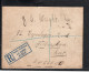 1913, Greek Post In Turkey , 8 Stamps Overprint , Registered, Clear " KANIA "  " Postes Cretoises LA CANEE " To GB  #218 - Crete