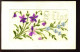 FANTAISIES - CARTE BRODEE - ST ELOI - FLEURS - Embroidered