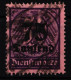 Deutsches Reich Dienstmarken 91 Gestempelt Geprüft Infla BPP #HJ808 - Service