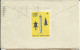 AUSTRALIE LETTRE 4d BRISBANE POUR LYON ( RHONE ) + VIGNETTE DE 1939 LETTRE COVER - Cartas & Documentos