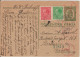 BULGARIE - 1944 - CP ENTIER CENSUREE De SLIVEN / GABROVO ! => BORDEAUX - Cartes Postales