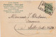 37131# CARTE POSTALE Obl BETTINGEN ETTELBRUCK F.C. 1905 AMBULANT Pour SOLLER WILTZ - 1895 Adolphe Profil