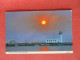 Sunrise.  Scarborough  Lighthouse.   England > Yorkshire > Scarborough  Ref 6410 - Scarborough