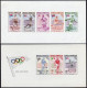 Dominican Rep 478a,C99a A,B, No Gum. Mi Bl.3A-4A,3B-4B. Olympics Melbourne-1956. - Dominica (1978-...)