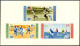 Dominican Rep 505a,C108a Imperf Sheets,MNH.Olympics Melbourne-1956.Winners,flags - Dominique (1978-...)