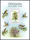 Grenada 985-988,989, MNH. Mi 1026-1029,Bl.89. Tropical King Birds,Warblers,1980. - Grenade (1974-...)