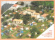 Ppgf/ CPSM Grand Format - HAUTES ALPES - CASTELLANE - CAMPING AVENUE F. MISTRAL - Vue Aérienne - Castellane