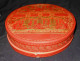 Older Burma  Regular 2-piece Hand-painted, Hand Etched Covered Fixed Section Box Intricate Work Ca 1920-50 - Art Asiatique