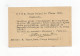 !!! ENTIER POSTAL DU CONGO SURCHARGE CONGO BELGE, CACHET DE BOMA DE 1909 - Covers & Documents