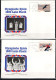 USA 1980 Olympic Games Lake Placid 8 Commemorative Covers Winners - Hiver 1980: Lake Placid