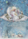 ANGELO Buon Anno Natale Vintage Cartolina CPSM #PAH263.IT - Anges