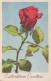 FLOWERS Vintage Postcard CPA #PKE741.GB - Fleurs