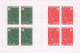 FRANCE : N° 1735 Et 1736 ** X 4 En Carnet N° 2021 (Croix-Rouge) - PRIX FIXE - - Red Cross