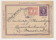 Briefkaart G. 2 B A-krt. Particulier Bedrukt Rotterdam 1909 - Indie Olandesi